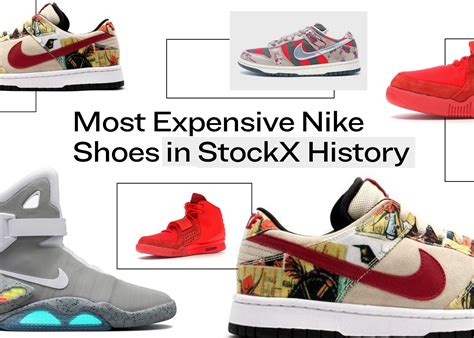 nike duurste|Most Expensive Nike Shoes in StockX History.